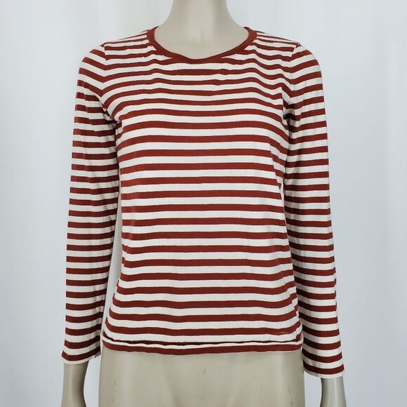 Madewell Candy Cane Long Sleeve Top - Picture 2 of 9